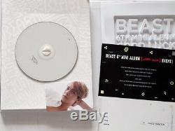 B2ST BEAST Autographed 2014 mini 6th album Good Luck CD korean white version