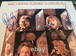 BACHMAN TURNER OVERDRIVE signed II album cover by Bachman & CF Turner