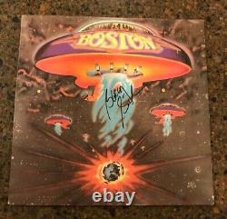 BARRY GOUDREAU signed autographed vinyl album BOSTON DEBUT ALBUM 1