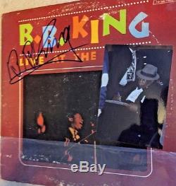 BB King hand signed record albums autographed! Live