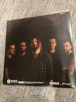 BEARTOOTH DISEASE FULLY SIGNED Colored Vinyl Record Album