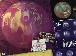 BILLY CORGAN Smashing Pumpkins Signed Record Album GA/GAI COA LIFETIME COA