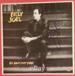 BILLY JOEL SIGNED AN INNOCENT MAN LP VINYL ALBUM WITH AUTHENTIC AUTO HOLOGRAM