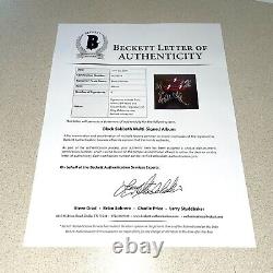 BLACK SABBATH BAND signed autographed ALBUM OZZY OSBOURNE +3 BECKETT BAS COA B