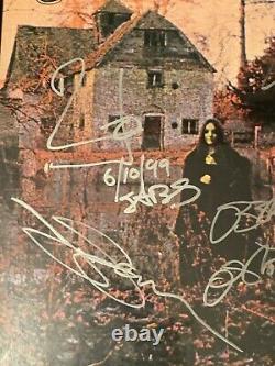 BLACK SABBATH Signed Album Original Band OZZY TONY GEEZER BILL OZZFEST 1999