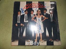 BLONDIE autographed hand signed record album signed by four Debbie Harry