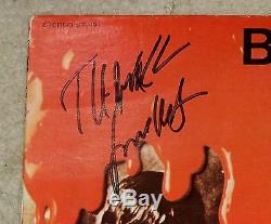 BLOODROCK 2 DOA signed by 5 ORIGINAL MEMBERS ALBUM LP RECORD AUTOGRAPH RARE