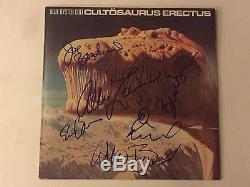 Blue Oyster Cult Signed Autograph Record Album X 6