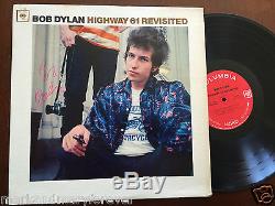 BOB DYLAN AUTOGRAPH HE SIGNED HIGHWAY 61 REVISITED RARE MONO RECORD ALBUM