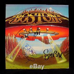 BOSTON-Autographed DON'T LOOK BACK Album-BRAD DELP-TOM SCHOLZ