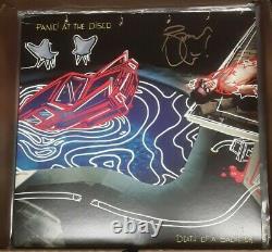 BRENDON URIE Panic at the Disco SIGNED + FRAMED Death of a Bachelor Record Album