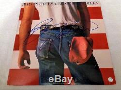 BRUCE SPRINGSTEEN Autographed Signed Album with COA & Picture NO RESERVE