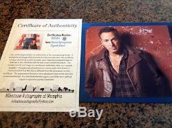 BRUCE SPRINGSTEEN Autographed Signed Album with COA & Picture NO RESERVE