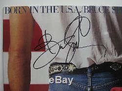 BRUCE SPRINGSTEEN -Rare AUTOGRAPHED BORN IN USA ALBUM SIGNED by SPRINGSTEEN