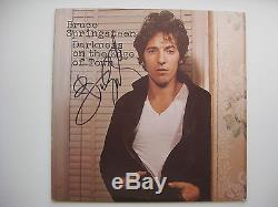 BRUCE SPRINGSTEEN -Rare AUTOGRAPHED DARKNESS 1978 ALBUM -SIGNED by SPRINGSTEEN