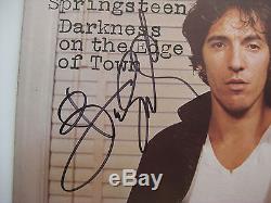 BRUCE SPRINGSTEEN -Rare AUTOGRAPHED DARKNESS 1978 ALBUM -SIGNED by SPRINGSTEEN