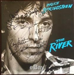 Bruce Springsteen Signed Album River Full Band 100% Authentic Guaranteed Coa Inc