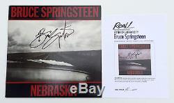 Bruce Springsteen Signed Nebraska Record Album Roger Epperson Real Loa