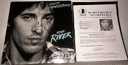 BRUCE SPRINGSTEEN SIGNED The River 1980 Double Vinyl LP Record Album BAS LOA