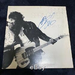 BRUCE SPRINGSTEEN Signed Autographed Original BORN TO RUN Record Album with COA