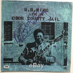 B. B. Bb king signed album live in cook county jail autographed psa dna coa