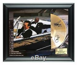 B. B. King Eric Clapton Autographed Riding With The King Album LP Gold Record