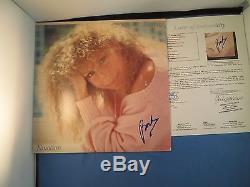 Barbra Streisand Signed Emotions Record Album Cover JSA COA LOA Autograph