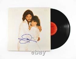 Barry Gibb Bee Gees Autographed Signed Album LP Record Authentic Beckett BAS COA
