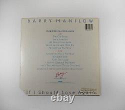 Barry Manilow Autographed Signed Album LP Record Beckett Authentic BAS COA