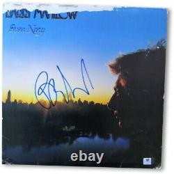 Barry Manilow Signed Autographed Record Album Cover Even Now Damaged GV865020