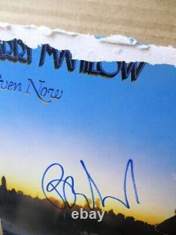 Barry Manilow Signed Autographed Record Album Cover Even Now Damaged GV865020