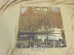 Beach Boys Autographed Record Album 5 Signatures Hologram