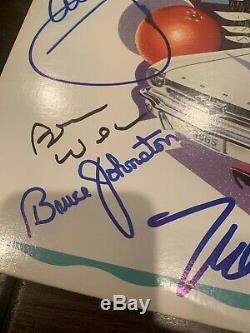 Beach Boys Autographed Vinyl Cover Album Brian Wilson Mike Love Record V106