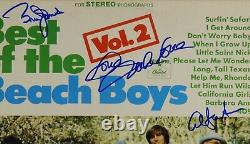Beach Boys JSA Signed Autograph Album Record LP Best Of Vol 2