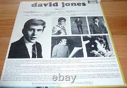 Beckett-bas Davy Jones Autographed David Jones Self Titled Record Album B2409