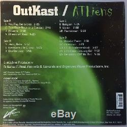 Big Boi Andre 3000 Outkast Aliens Autographed Record Album Cover Signed PSA/DNA