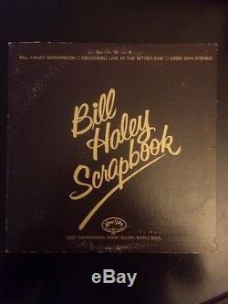 Bill Haley autograph, signed Scrapbook Record Album