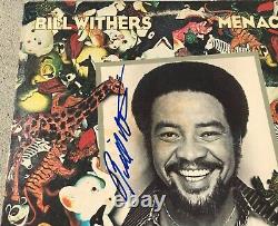 Bill Withers Signed Autographed Menagerie Vinyl Record Album! Lean On Me Rare