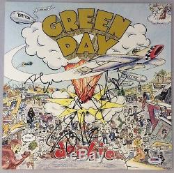 Billie Joe Armstrong Green Day x3 Signed Record Album PSA/DNA Autographed Dookie