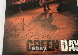 Billie Joe Armstrong Green Day x3 Signed Record Album PSA/DNA Autographed Tokyo