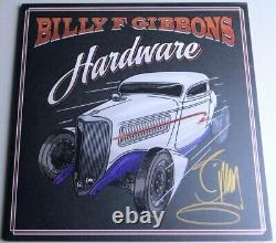 Billy F Gibbons Signed Autographed Record Album Cover Hardware JSA PP93996