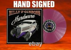 Billy Gibbons HAND SIGNED Vinyl LP Hardware LIMITED EDITION GRAPE Brand New