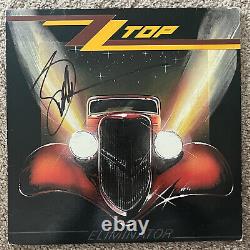 Billy Gibbons signed ZZ Top Vinyl Album JSA COA Rare Music Auto Z1714