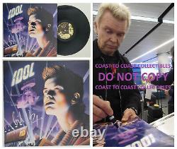 Billy Idol signed Charmed Life album vinyl LP COA exact proof autographed RARE