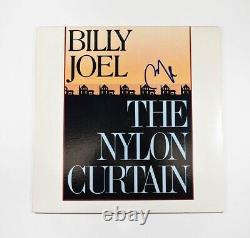 Billy Joel Nylon Curtain Signed Autographed Record Album LP Vinyl BAS COA