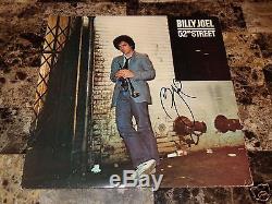 Billy Joel Rare Authentic Hand Signed Vinyl Record Album 52nd Street Piano Man