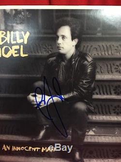 Billy Joel Rare Authentic Hand Signed Vinyl Record Album Innocent Man Piano Man