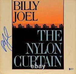 Billy Joel Signed The Nylon Curtain Album Cover Beckett Beckett