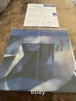 Billy Joel The Bridge Vinyl Album Signed With COA