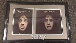 Billy Joel autographed Piano Man album and Piano Man sheet music framed